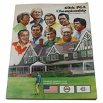 1978 PGA Championship at Oakmont Country Club Official Program - John Mahaffey Winner