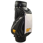 c.2003 Jack Nicklaus Signed Black w/White Bag Golden Bear Full Size Golf Bag JSA ALOA