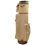 Gene Sarazen Canvas & Leather Ltd Ed Full Size Wilson Golf Bag #248/2500 w/Headcovers
