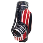 1999 The Ryder Cup at The Country Club Red & Blue Full Size Datrek Golf Bag