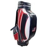 1999 The Ryder Cup at The Country Club Red & Blue Full Size Datrek Golf Bag