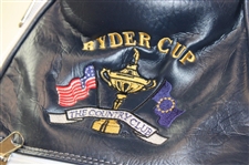 1999 The Ryder Cup at The Country Club Red & Blue Full Size Datrek Golf Bag