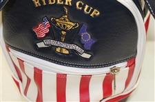1999 The Ryder Cup at The Country Club Red & Blue Full Size Datrek Golf Bag