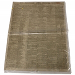 Three (3) 1813 Edinburgh Newspapers w/Various Leith Links Medal Results & Silver Club & other Content