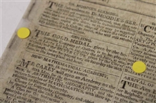 Three (3) 1813 Edinburgh Newspapers w/Various Leith Links Medal Results & Silver Club & other Content