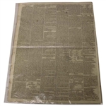 Three (3) 1832-1834  Edinburgh Evening Newspapers w/Various St Andrews Captain, Silver Club, Gold Medal & other Content