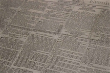 Three (3) 1832-1834  Edinburgh Evening Newspapers w/Various St Andrews Captain, Silver Club, Gold Medal & other Content