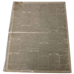 Three (3) 1832-1834  Edinburgh Evening Newspapers w/Various St Andrews Captain, Silver Club, Gold Medal & other Content