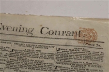 Three (3) 1832-1834  Edinburgh Evening Newspapers w/Various St Andrews Captain, Silver Club, Gold Medal & other Content