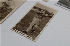 Five (5) Assorted Tobacco Golf Cards - World of Sport, De Reszke, Morris & Sons, & Nicolas Sarony
