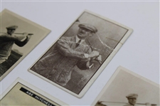 Four (4) Assorted Tobacco Golf Cards Imperial, Barratt & Co, Lambert & Butler, De Reszke
