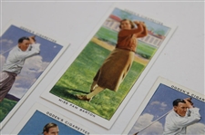 Thomson, Barton & Two (2) A.H. Padgham Ogden's Cigarettes Golf Cards