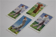 Thomson, Barton & Two (2) A.H. Padgham Ogden's Cigarettes Golf Cards