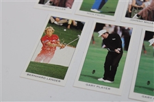 Eleven (11) The Dormy Collection Ltd Ed Trevino/Faldo/Miller/Langer/Player Golf Cards
