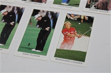 Eleven (11) The Dormy Collection Ltd Ed Trevino/Faldo/Miller/Langer/Player Golf Cards