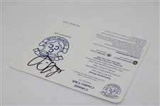 Annika Sorenstam Signed Colonial Country Club Scorecard - Full Name JSA ALOA