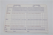Annika Sorenstam Signed Colonial Country Club Scorecard - Full Name JSA ALOA