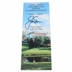 Jack Nicklaus Signed 1995 US Senior Open Championship Pairing Sheet JSA ALOA