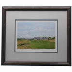 1993 Royal Troon Golf Course LTD ED Artist Proof Print by Bill Waugh - Framed