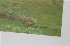 1995 Royal St. George The First Tee & Clubhouse LTD ED Print by Artist Bill Waugh