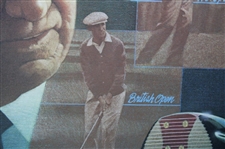Ben Hogan Facsimile Signed 1953 Print by Artist G. Strickland - Framed