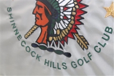 1995 US Open at Shinnecock Hills Embroidered Flag - Framed