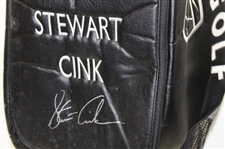 Stewart Cink Signed Nike Golf Tour Accuracy Full Size Golf Bag JSA ALOA