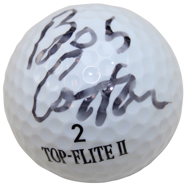 Bob Costas Signed Spalding Top-Flite II Golf Ball JSA ALOA