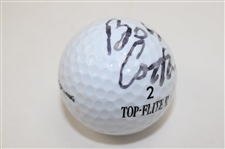 Bob Costas Signed Spalding Top-Flite II Golf Ball JSA ALOA