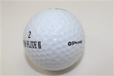 Bob Costas Signed Spalding Top-Flite II Golf Ball JSA ALOA