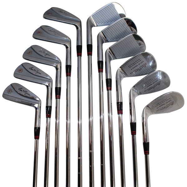 Ben Hogan Apex Ltd Ed Justin Leonard 1997 Open Champ Forged 3-9 Irons w/E, Gap, Sand & Lob Wedges #236/272