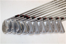 Ben Hogan Apex Ltd Ed Justin Leonard 1997 Open Champ Forged 3-9 Irons w/E, Gap, Sand & Lob Wedges #236/272