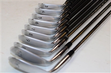Tiger Woods Nike Pro Combo c.2003 3-9 Forged Irons w/Pitching, 56 & 60 Wedges & Dual Hybrids
