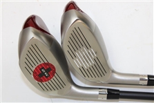 Tiger Woods Nike Pro Combo c.2003 3-9 Forged Irons w/Pitching, 56 & 60 Wedges & Dual Hybrids
