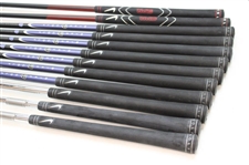 Tiger Woods Nike Pro Combo c.2003 3-9 Forged Irons w/Pitching, 56 & 60 Wedges & Dual Hybrids