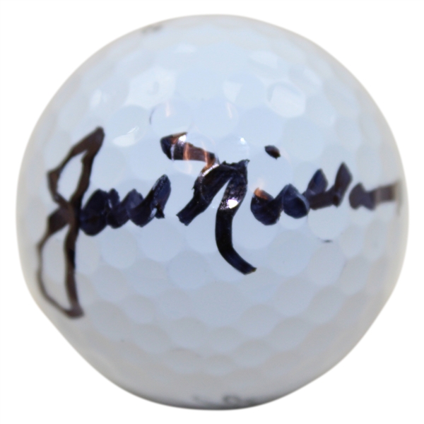 Jack Nicklaus Signed Titleist ProV1x Golf Ball JSA ALOA