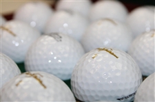 Jack Nicklaus '20 Major Victories Collection' Golf Balls in Original Wood Box w/Titles & Summary