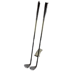 Pair of Signature Phil Mickelson Yonex 'P.M.' Forged Lob & Sand Wedges in Original Box