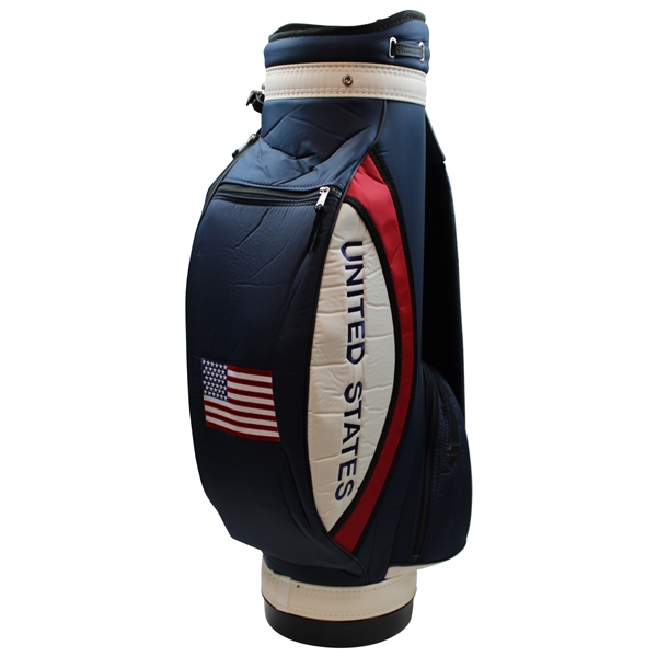 Undated The Presidents Cup Red, White & Blue Team USA Full Size Burton Golf Bag