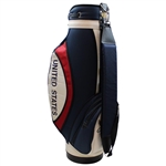 Undated The Presidents Cup Red, White & Blue Team USA Full Size Burton Golf Bag