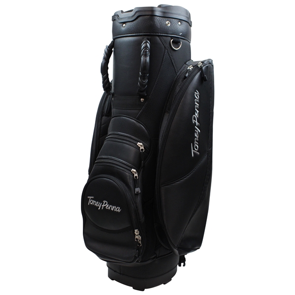 Tony Penna Black Full Size Tour Style Golf Bag