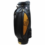 NHL Logo Black & Tan Logo Full Size Tour Style Golf Bag