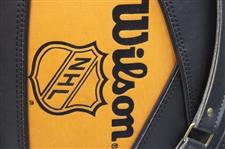 NHL Logo Black & Tan Logo Full Size Tour Style Golf Bag