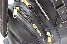NHL Logo Black & Tan Logo Full Size Tour Style Golf Bag