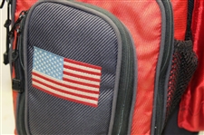 1999 The Ryder Cup at The Country Club Red & Blue Full Size Datrek Golf Bag