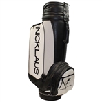 Jack Nicklaus 'NICKLAUS' Golden Bear Black w/White Full Size Golf Bag