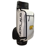 Jack Nicklaus 'NICKLAUS' Golden Bear Black w/White Full Size Golf Bag