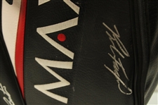 Multi-Signed MaxFli Black w/Red & White Senior Full Size Golf Bag  JSA ALOA