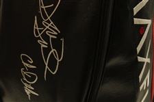 Multi-Signed MaxFli Black w/Red & White Senior Full Size Golf Bag  JSA ALOA