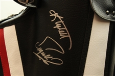 Multi-Signed MaxFli Black w/Red & White Senior Full Size Golf Bag  JSA ALOA